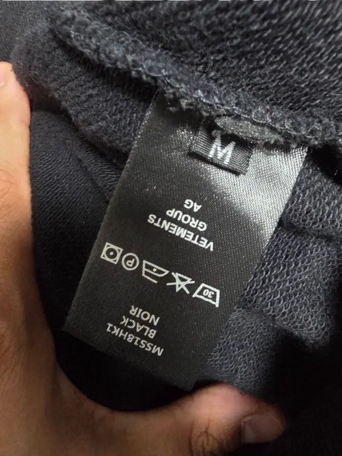 Balenciaga Vetements Swarovski Hoodie Size US M / EU 48-50 / 2 - 3 Thumbnail