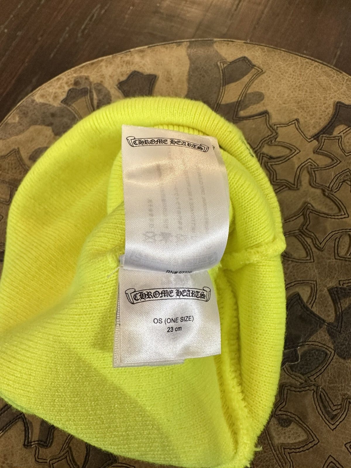 Chrome Hearts CHROME HEARTS EMBROIDERED BEANIE Size ONE SIZE - 6 Thumbnail