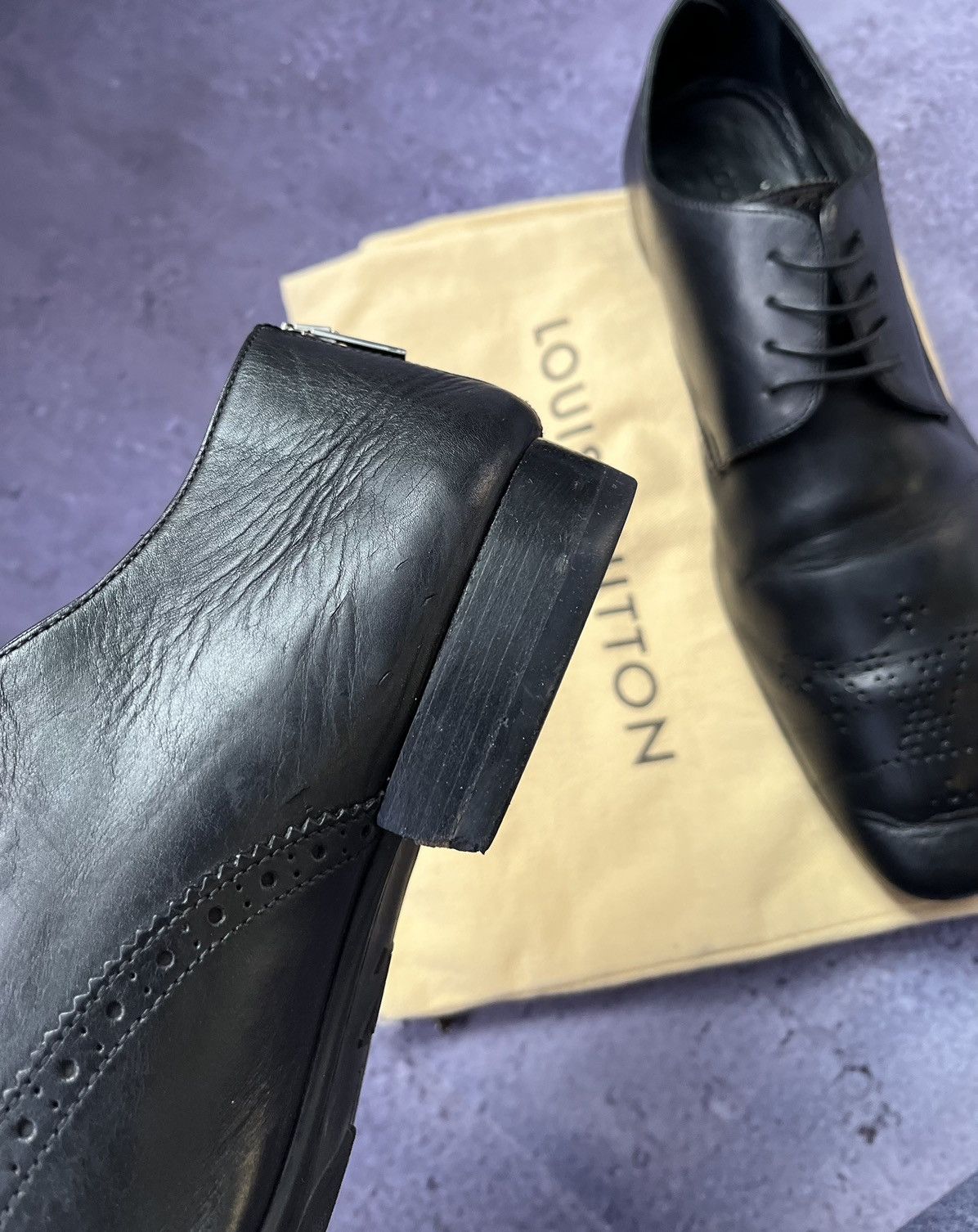 Louis Vuitton Louis Vuitton Derby Shoes Size US 8.5 / EU 41-42 - 9 Thumbnail