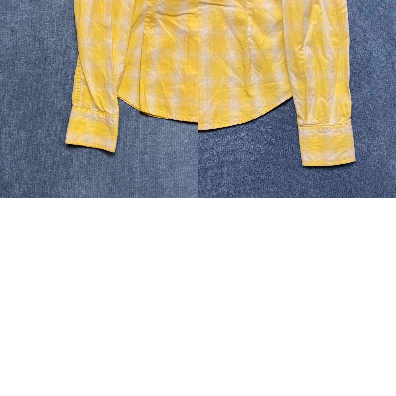 Vintage VINTAGE Civilianaire Sports Shirt Mens XS Yellow Plaid Snap Button Up Round Hem Size US XS / EU 42 / 0 - 8 Thumbnail