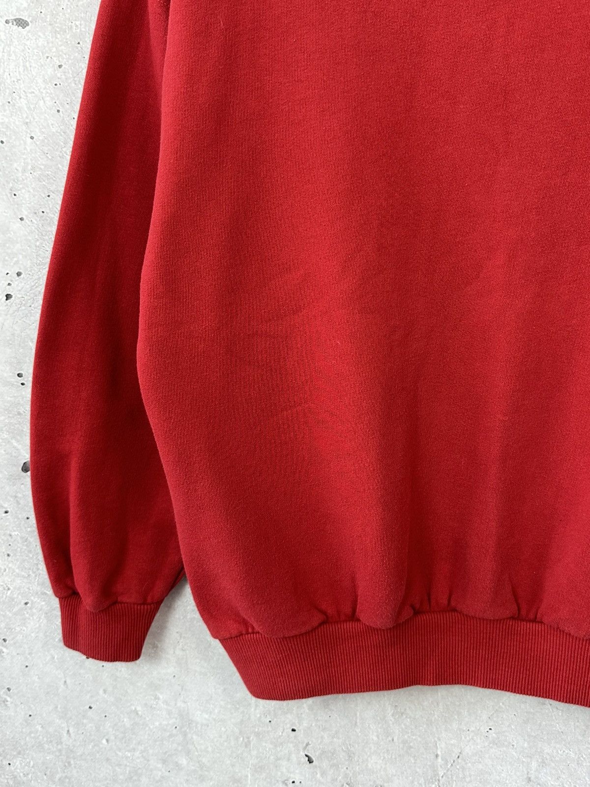 Fred Perry Fred Perry Vintage Red Logo Crew Neck Cotton Sweatshirt Size US XL / EU 56 / 4 - 4 Thumbnail