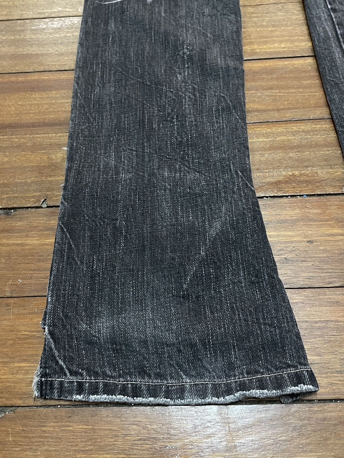 14th Addiction Rare Vintage Marithe Francois Girbaud Flared Jeans 1990s Size US 29 - 7 Thumbnail