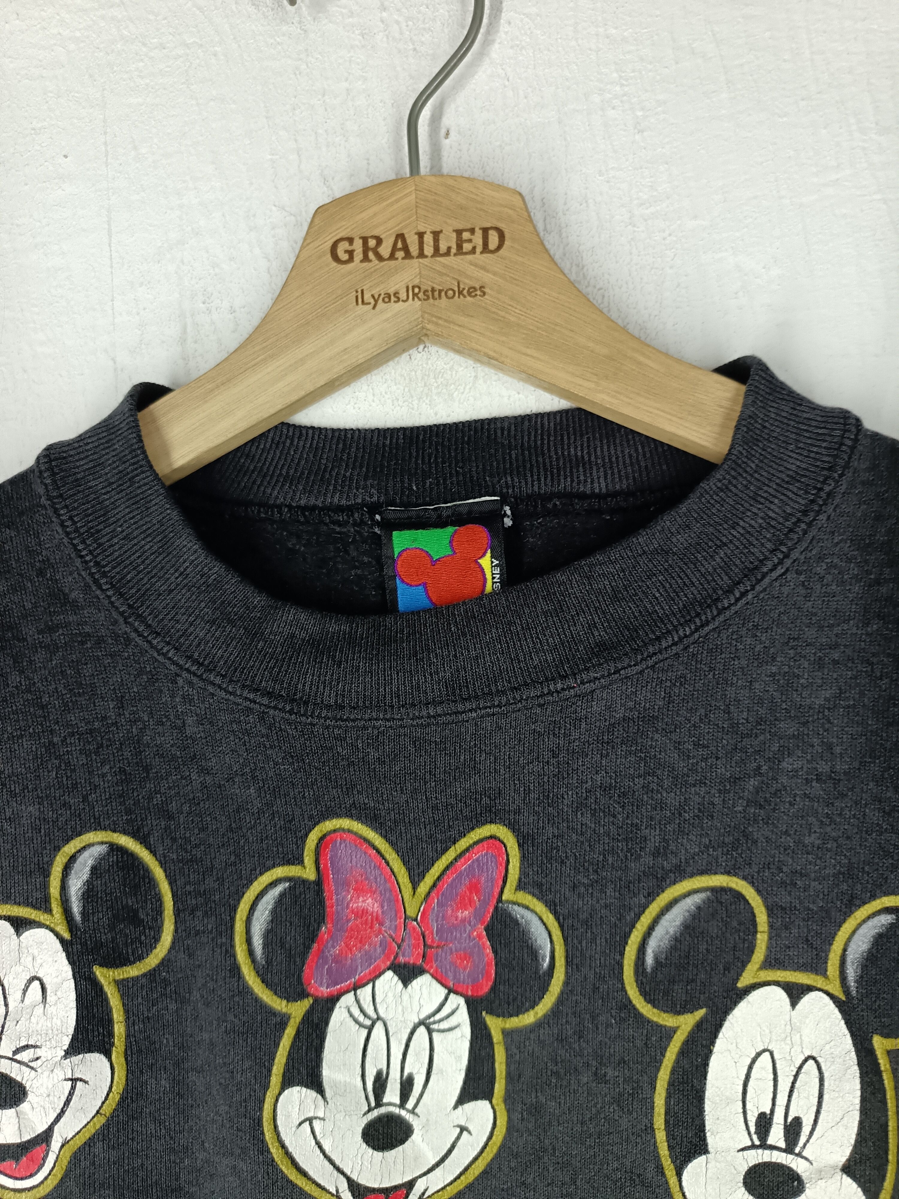 Mickey Mouse × Mickey Unlimited × Vintage Vintage Disney Mickey Classic Sweatshirt Size US M / EU 48-50 / 2 - 10 Thumbnail