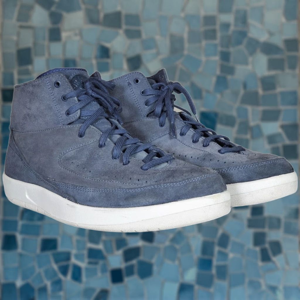 Jordan Brand Air Jordan 2 Retro Decon Thunder Blue 897521-402 2017 Men's US 9.5 Nike? Size US 9 / EU 42 - 1 Thumbnail