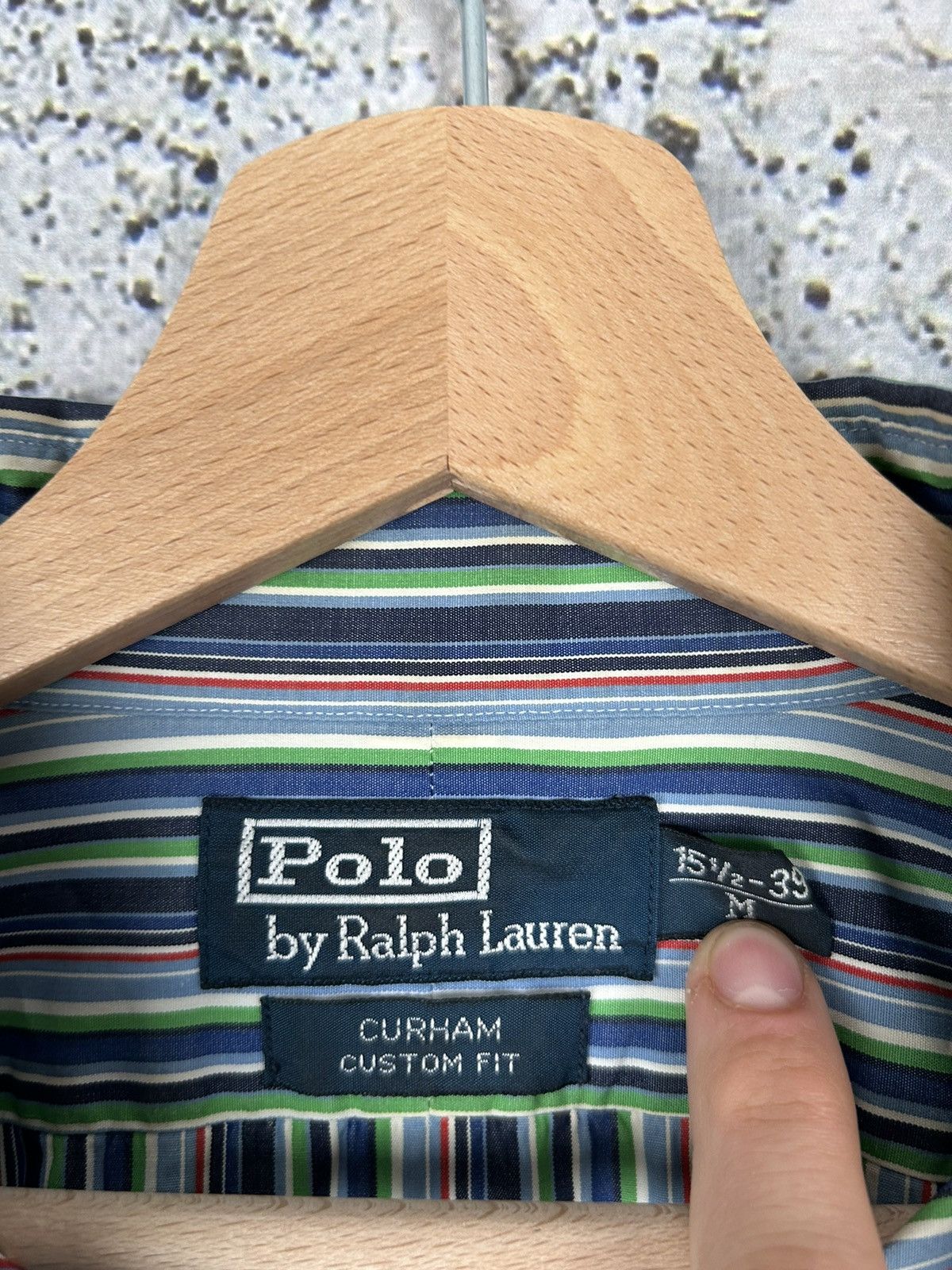 Polo Ralph Lauren Vintage Polo Ralph Lauren Striped 90s Shirt Archival Hype Size US M / EU 48-50 / 2 - 4 Thumbnail