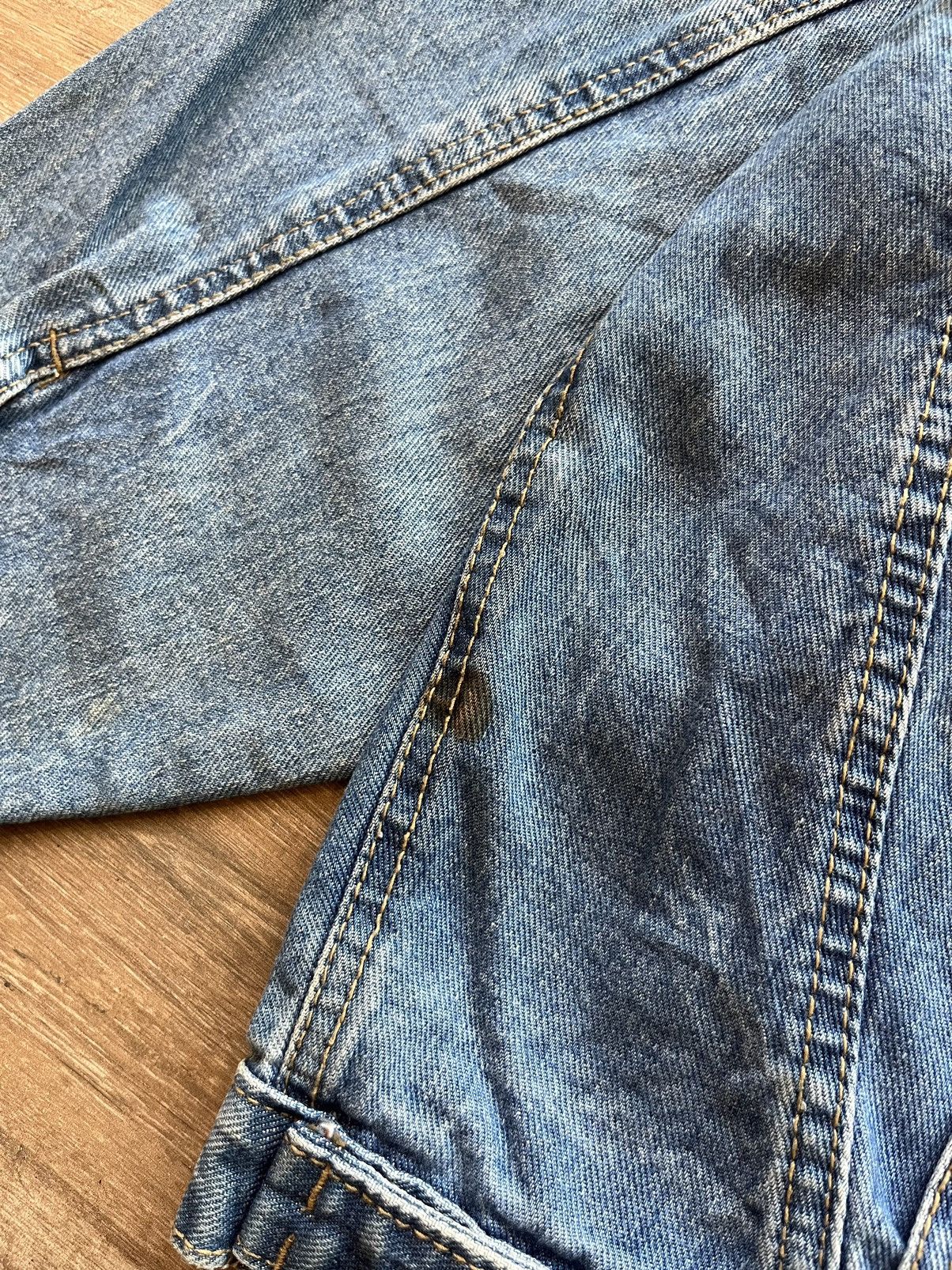 Vintage Vtg Sao Paulo Trucker Denim Jacket Size US XL / EU 56 / 4 - 5 Thumbnail