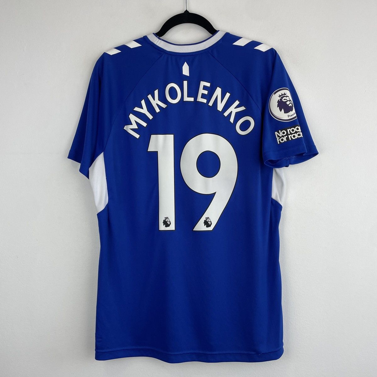 Hummel Everton Vitaliy Mykolenko Home Jersey Shirt 2022/2023 sz M-L Size US M / EU 48-50 / 2 - 1 Thumbnail