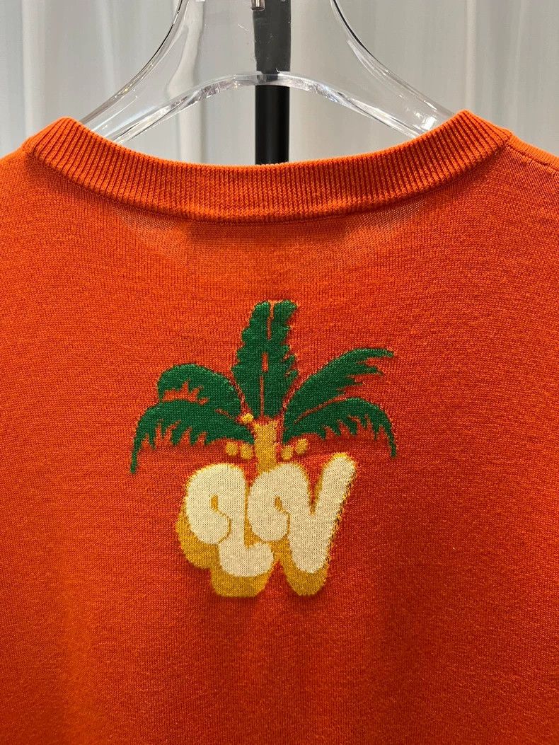 Louis Vuitton LOUIS VUITTON Coconut knit short sleeves 2501-Nextarrow Size US M / EU 48-50 / 2 - 7 Thumbnail