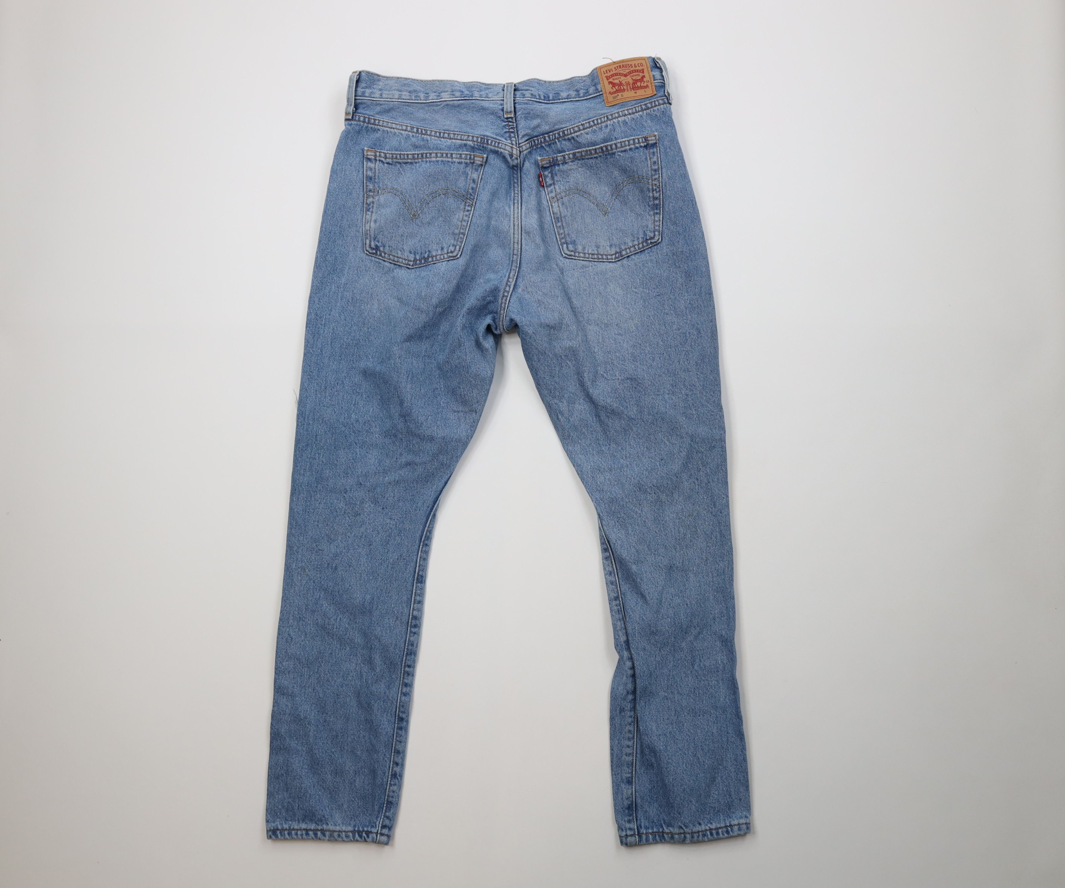 Levi's Vintage Y2K Levis 501xx Fly Original Fit Denim Jeans Cotton Size 32" / US 10 / IT 46 - 8 Thumbnail