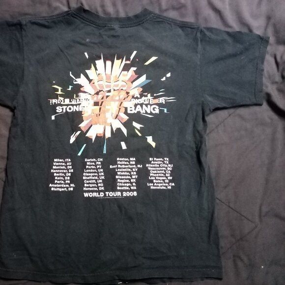 Anvil × Band Tees × Vintage Vintage Rolling Stones A Bigger Bang Tour 2006 T-Shirt Size US M / EU 48-50 / 2 - 5 Thumbnail