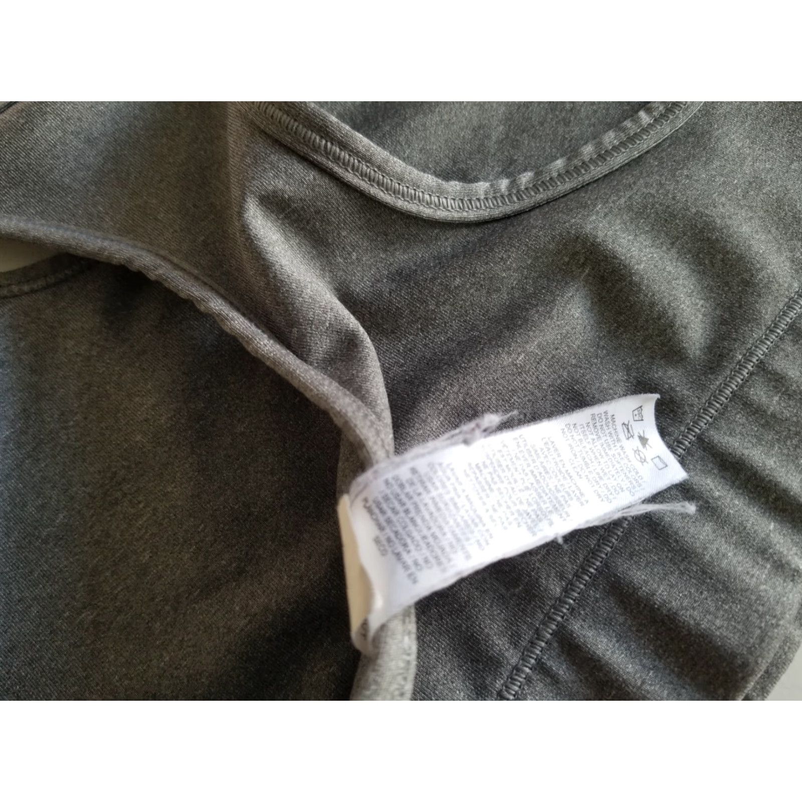 Nike Nike Pro Sports Bra Womens M Gray Wireless Medium Support Yoga Athletic Size ONE SIZE - 6 Thumbnail
