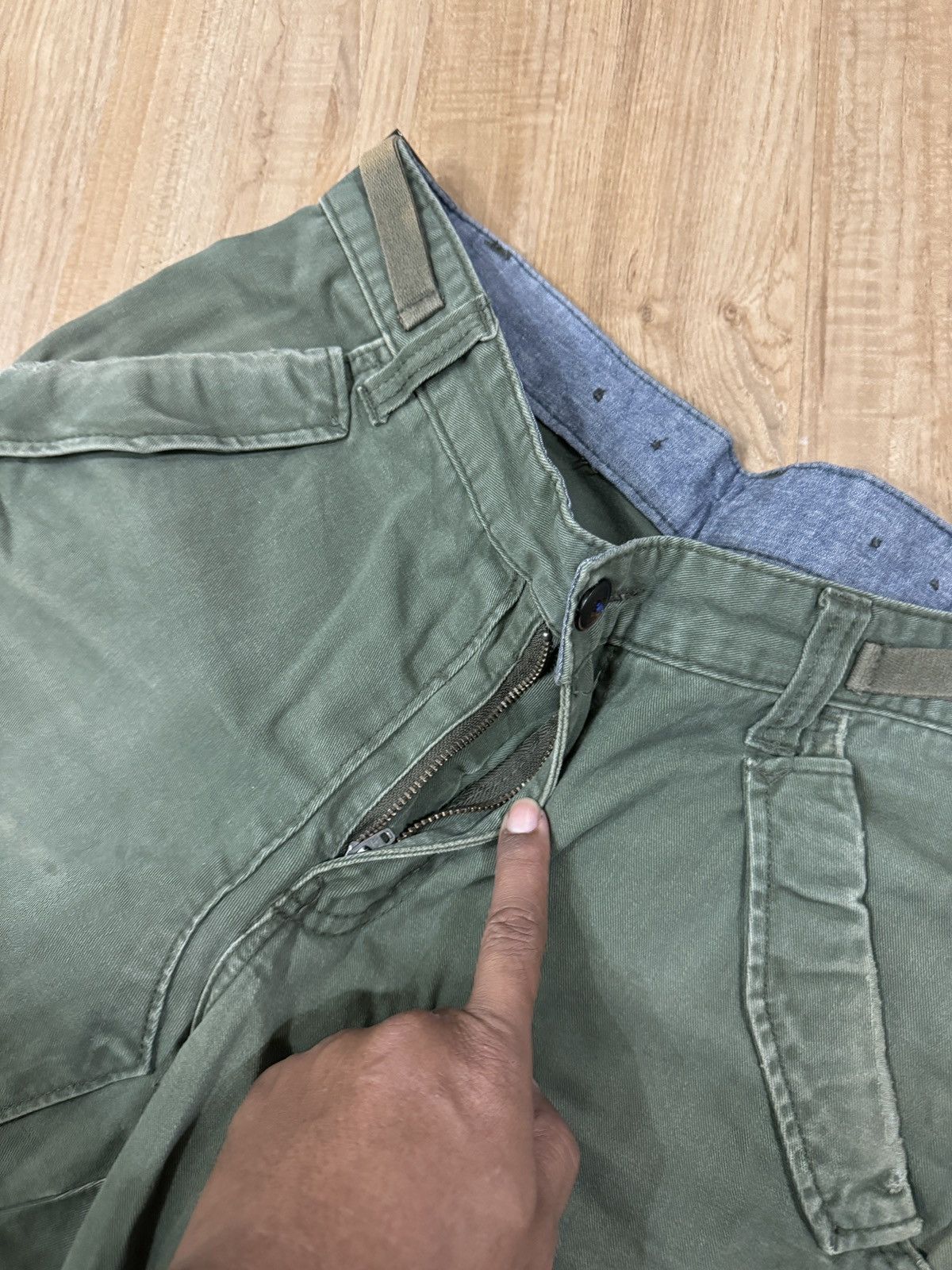 Japanese Brand JAPAN BRAND SURPLUS STYLE CARGO PANTS Size US 32 / EU 48 - 3 Thumbnail