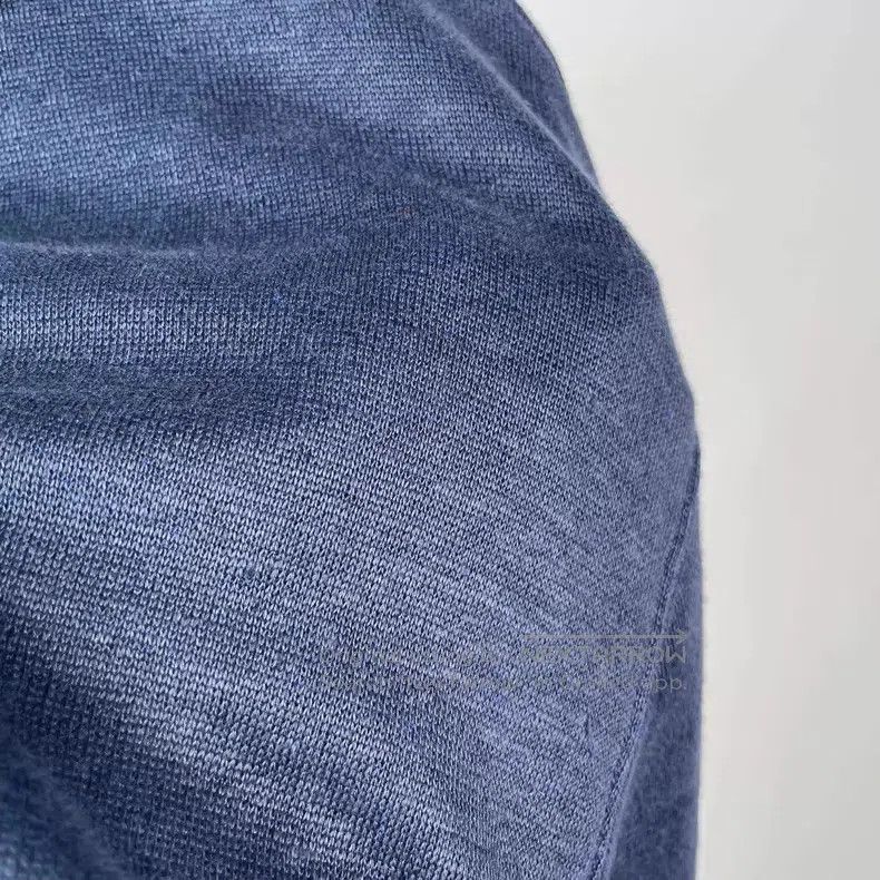 Loro Piana Loro Piana Linen Cardigan with Hood, Dark Blue Size S / US 4 / IT 40 - 5 Thumbnail