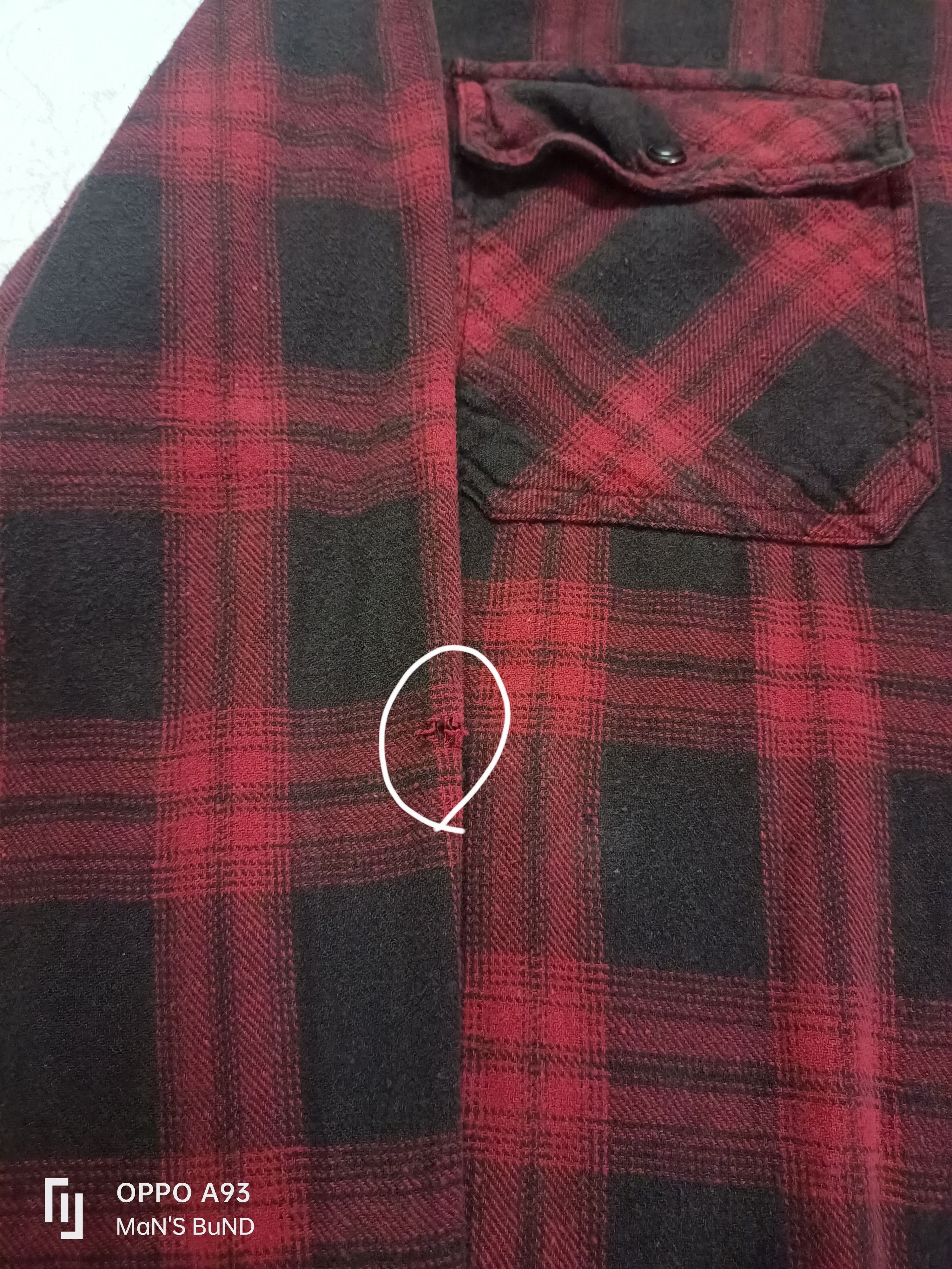 Flannel × Harley Davidson × Vintage HARLEY DAVIDSON Men's Red Plaid Flannel Slim Fit 99023-16VM Size US XL / EU 56 / 4 - 22 Thumbnail