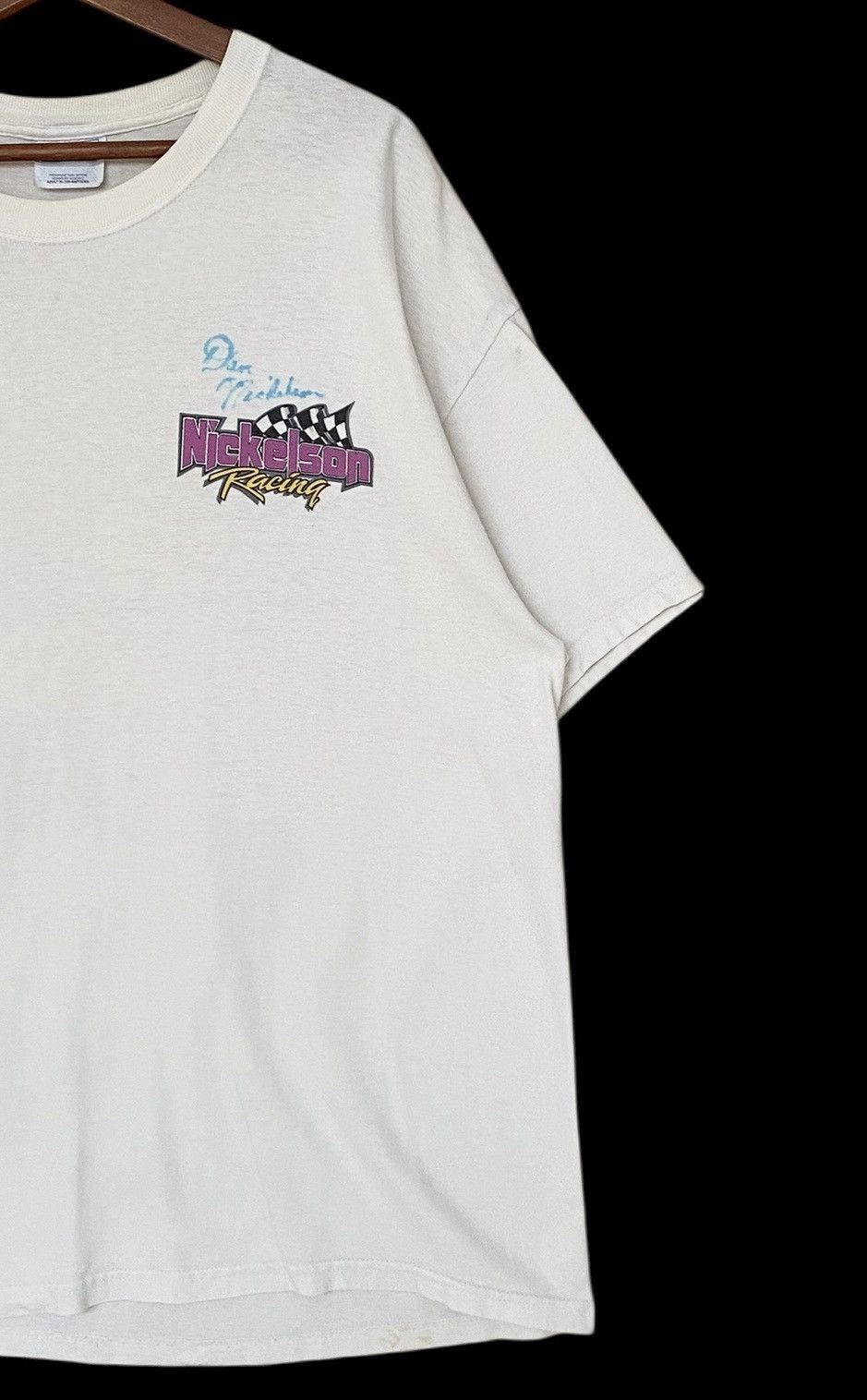 Vintage Vintage Racing Nascar Nickelson T-shirt 2000s Size US XL / EU 56 / 4 - 6 Thumbnail