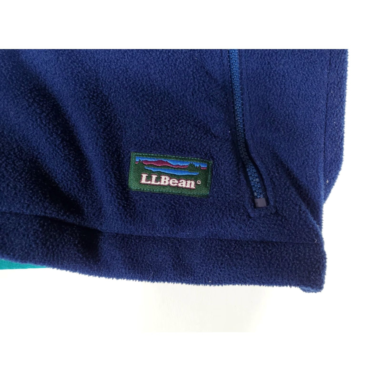 Vintage VINTAGE LL Bean Blue VTG 90s Full Zip Polartec Fleece Windblock Series Vest Mens L Size US L / EU 52-54 / 3 - 2 Thumbnail