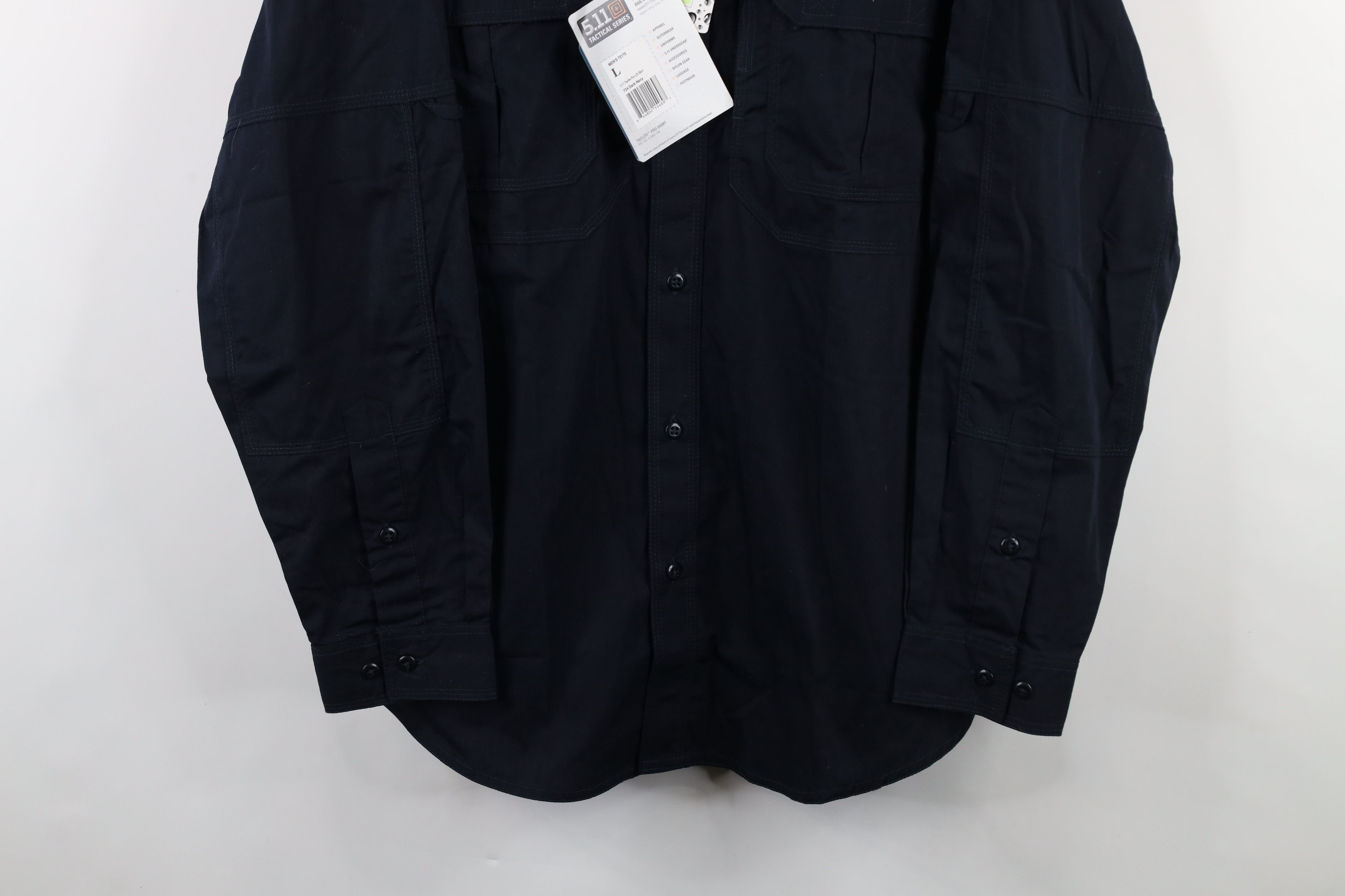 Vintage New 5.11 Tactical Series Long Sleeve Uniform Button Shirt Size US L / EU 52-54 / 3 - 3 Thumbnail