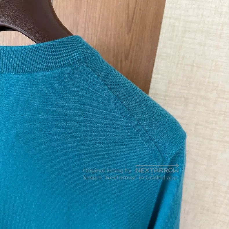 Loro Piana LORO PIANA Round Neck Short Sleeve Knit Size US M / EU 48-50 / 2 - 8 Thumbnail