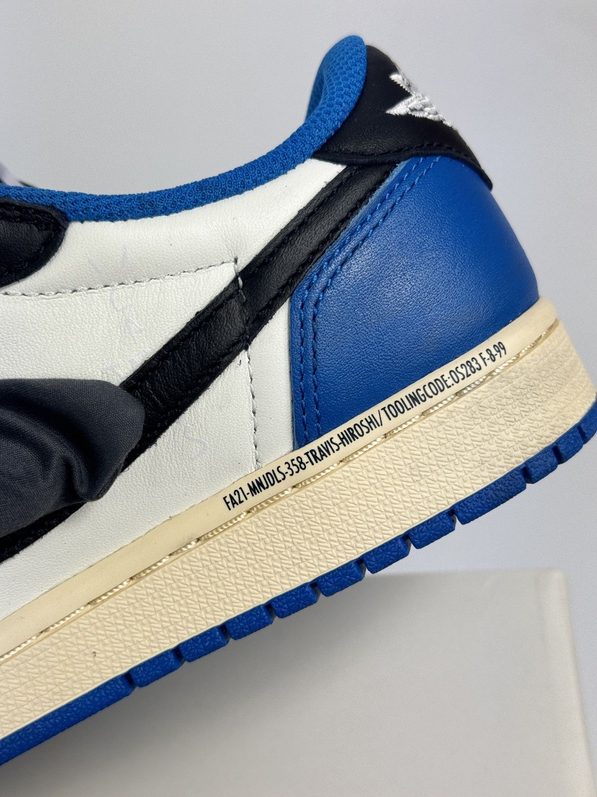 Nike × Travis Scott JORDAN 1 RETRO LOW FRAGMENT X TRAVIS SCOTT SNEAKERS Size US 6 / EU 39 - 8 Thumbnail