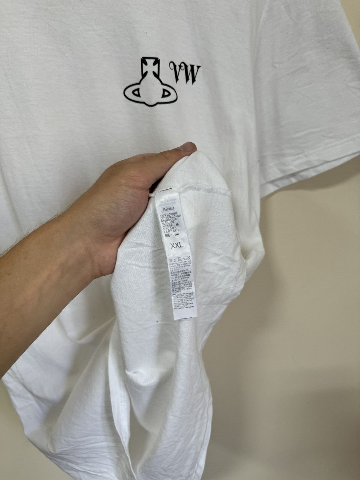 Vivienne Westwood Vivienne Westwood Underwear Logo Tee Size US XL / EU 56 / 4 - 4 Thumbnail