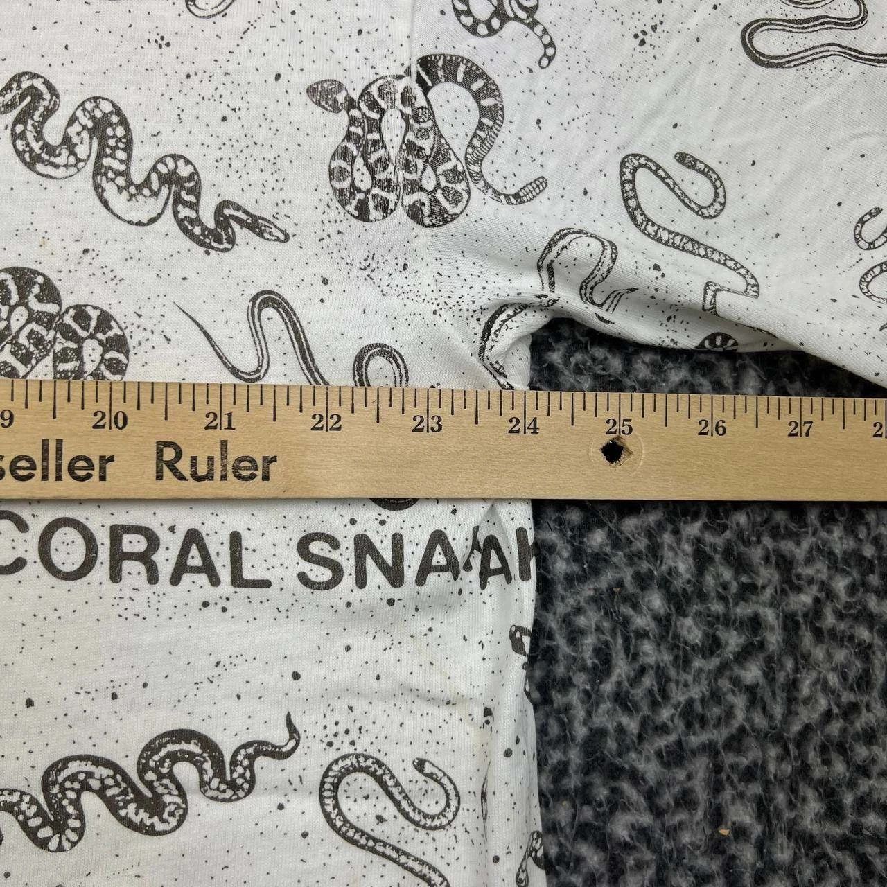 Other Vintage Coral Snake Shirt Men Oneita Short Sleeve Cotton XL Size US XL / EU 56 / 4 - 3 Thumbnail