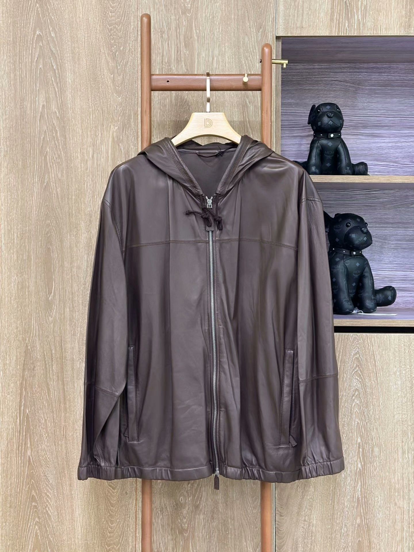 Bottega Veneta BV Bottega Veneta Red-Brown Leather Jacket Size US M / EU 48-50 / 2 - 1 Thumbnail
