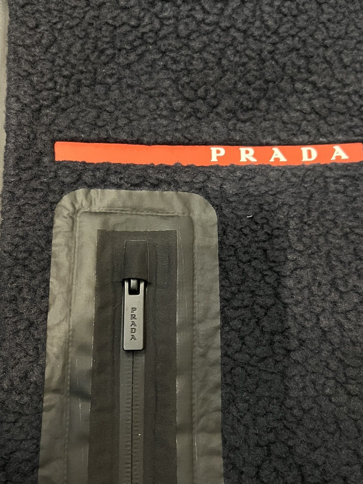 Prada Prada Recycled Fleece Technical Jacket Size US L / EU 52-54 / 3 - 2 Thumbnail