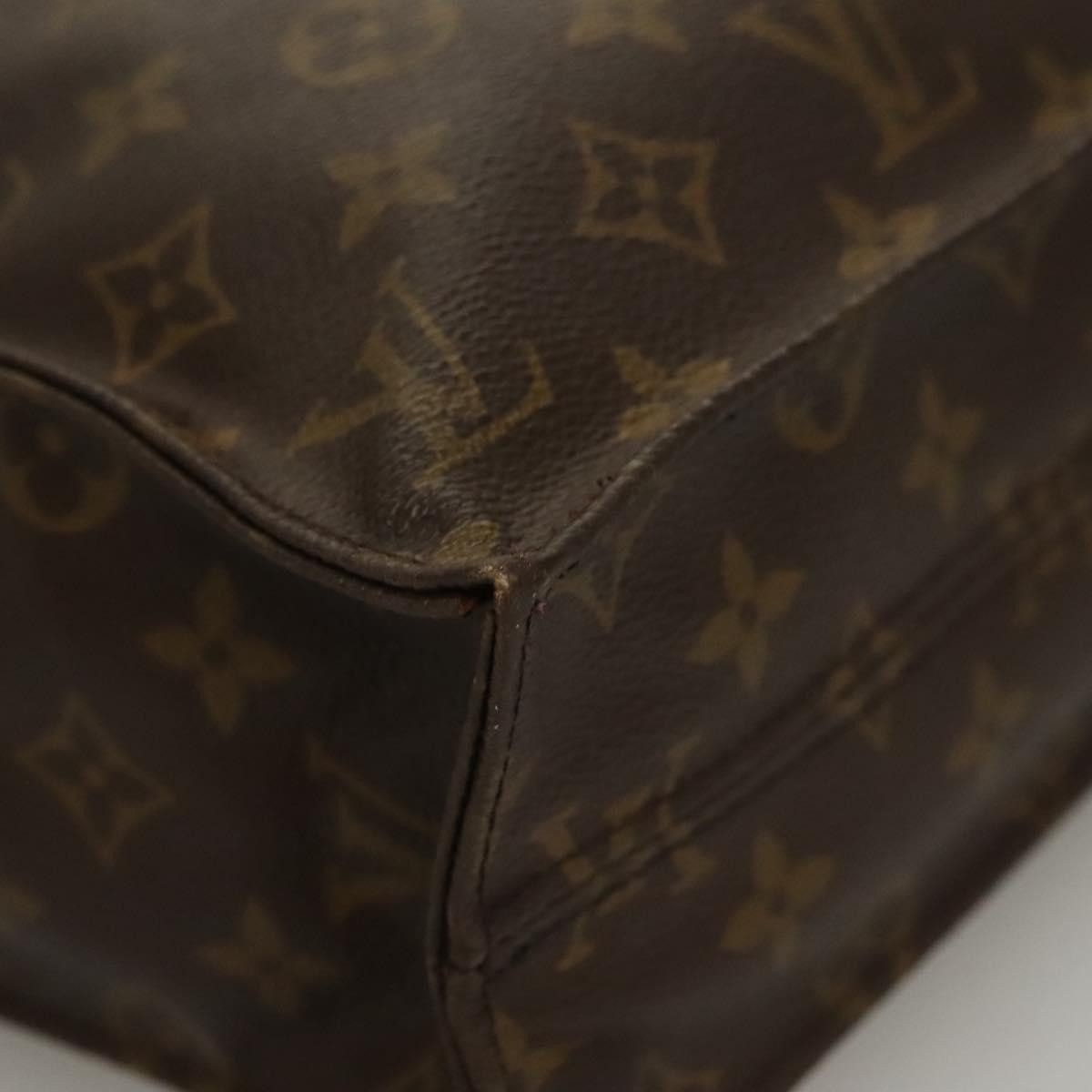 Louis Vuitton LOUIS VUITTON Monogram Sac Plat Hand Bag M51140 Size ONE SIZE - 9 Thumbnail
