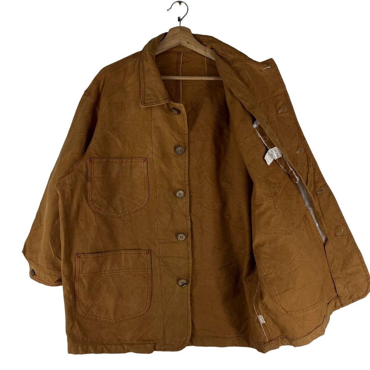 Japanese Brand 🔥VINTAGE CHORE JACKET MULTI POCKET KERNEL ISSEY MIYAKE Size US M / EU 48-50 / 2 - 6 Thumbnail