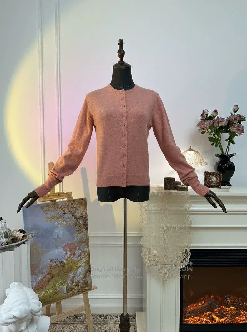 Chanel Chanel 1997 cashmere knitted cardigan coat Size S / US 4 / IT 40 - 1 Thumbnail