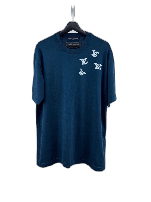 Louis Vuitton Louis Vuitton Knitted Short Sleeve Top Size S-yf Size US S / EU 44-46 / 1 - 1 Thumbnail