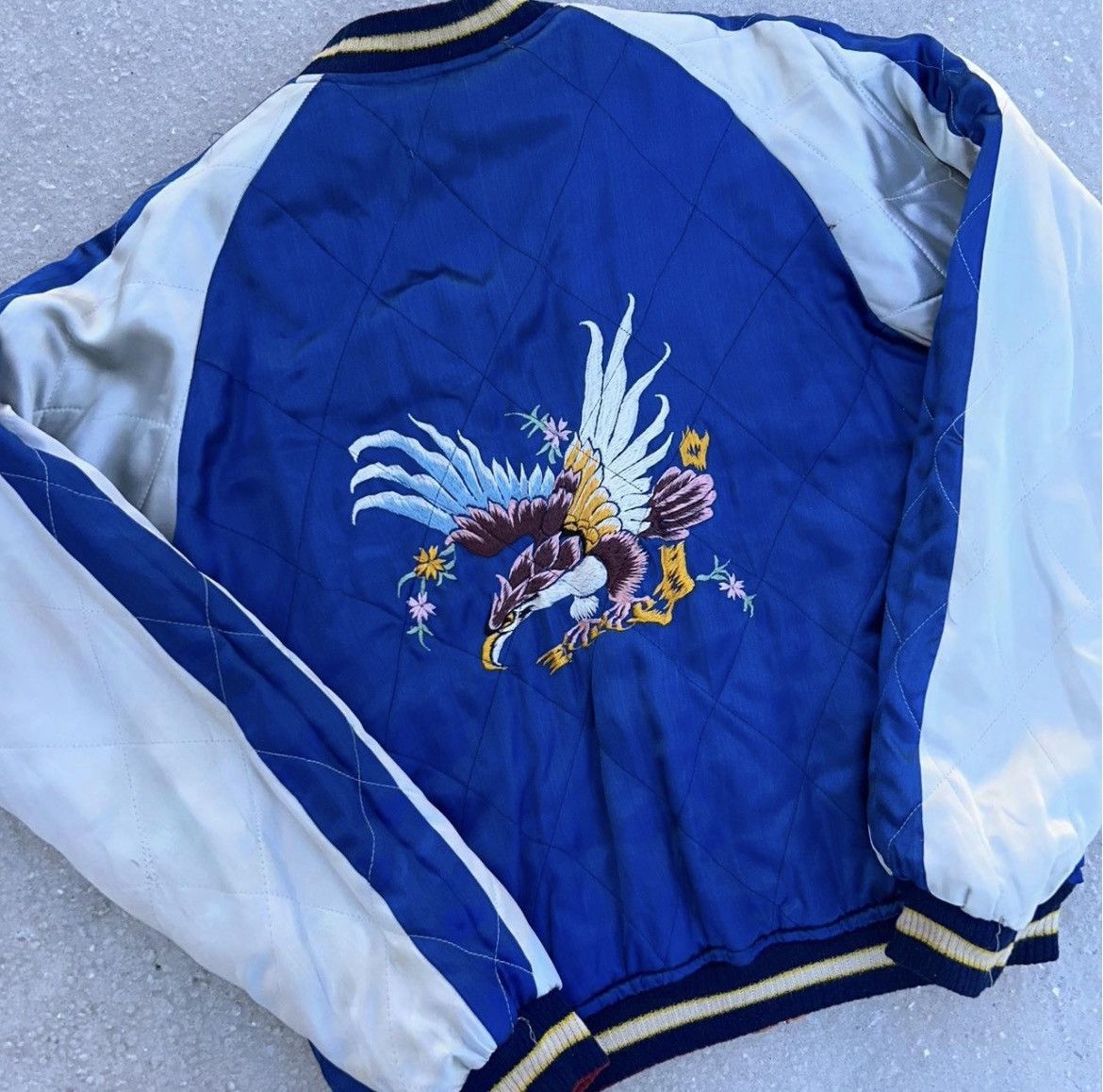 Vintage Vintage 1950’s Korea Sukajan Souvenir Jacket Size US XL / EU 56 / 4 - 6 Thumbnail
