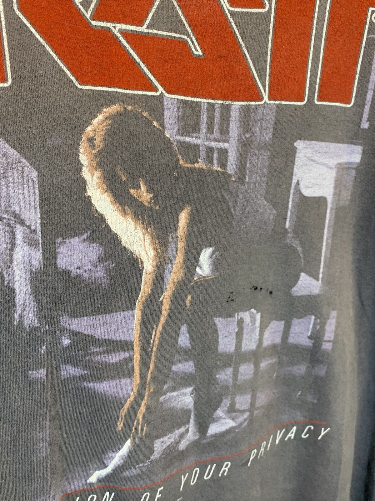 Band Tees × Vintage *RARE* Vintage 1985 RATT Invasion Of Your Privacy Tour Shirt Size US M / EU 48-50 / 2 - 7 Thumbnail