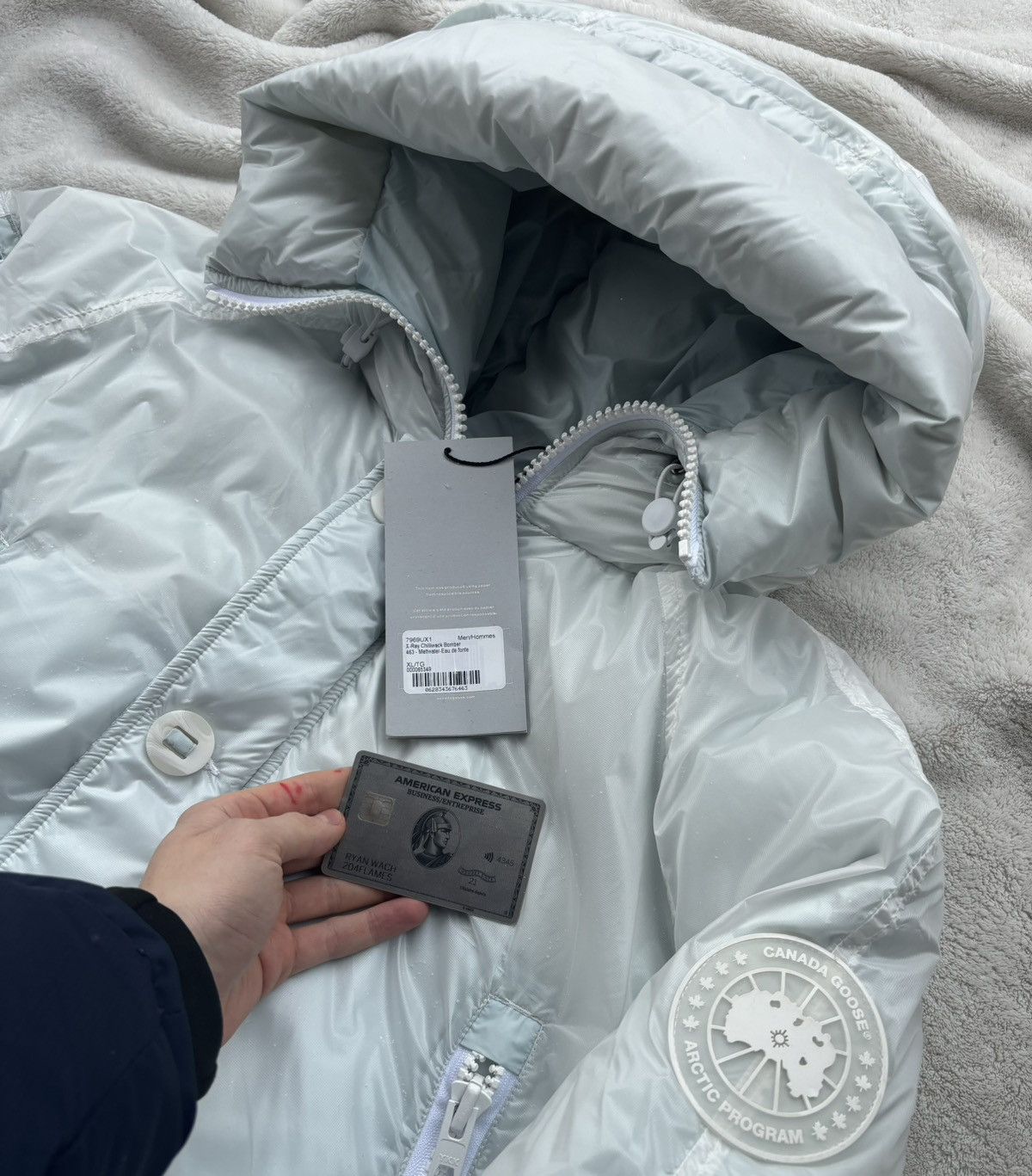 Canada Goose Canada Goose Meltwater Tiffany Blue X-Ray Chilliwack Size US XL / EU 56 / 4 - 2 Thumbnail