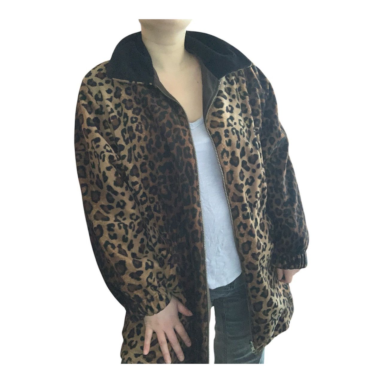 Vintage Vintage 80s Women’s Brown Reversible Winter Overcoat Size M / US 6-8 / IT 42-44 - 20 Thumbnail