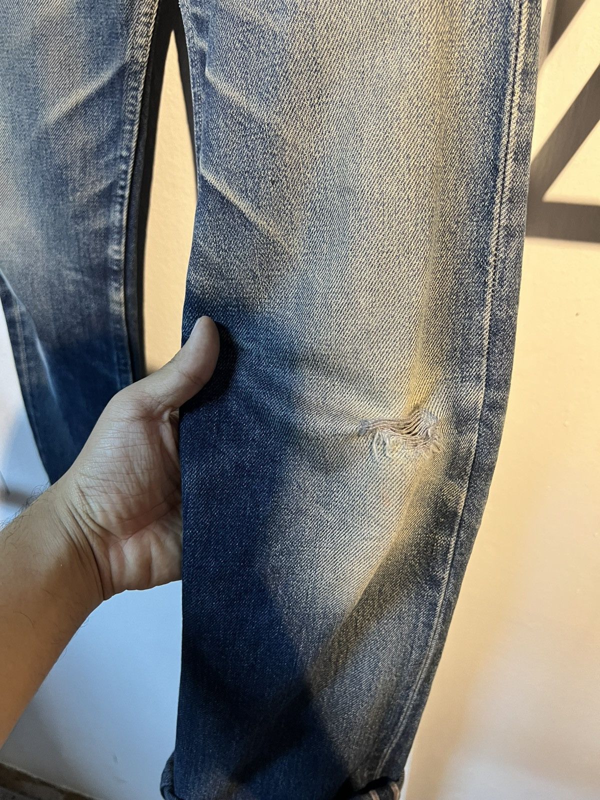 A.P.C. × Japanese Brand A.P.C. Distress Selvedge Denim Size US 30 / EU 46 - 3 Thumbnail