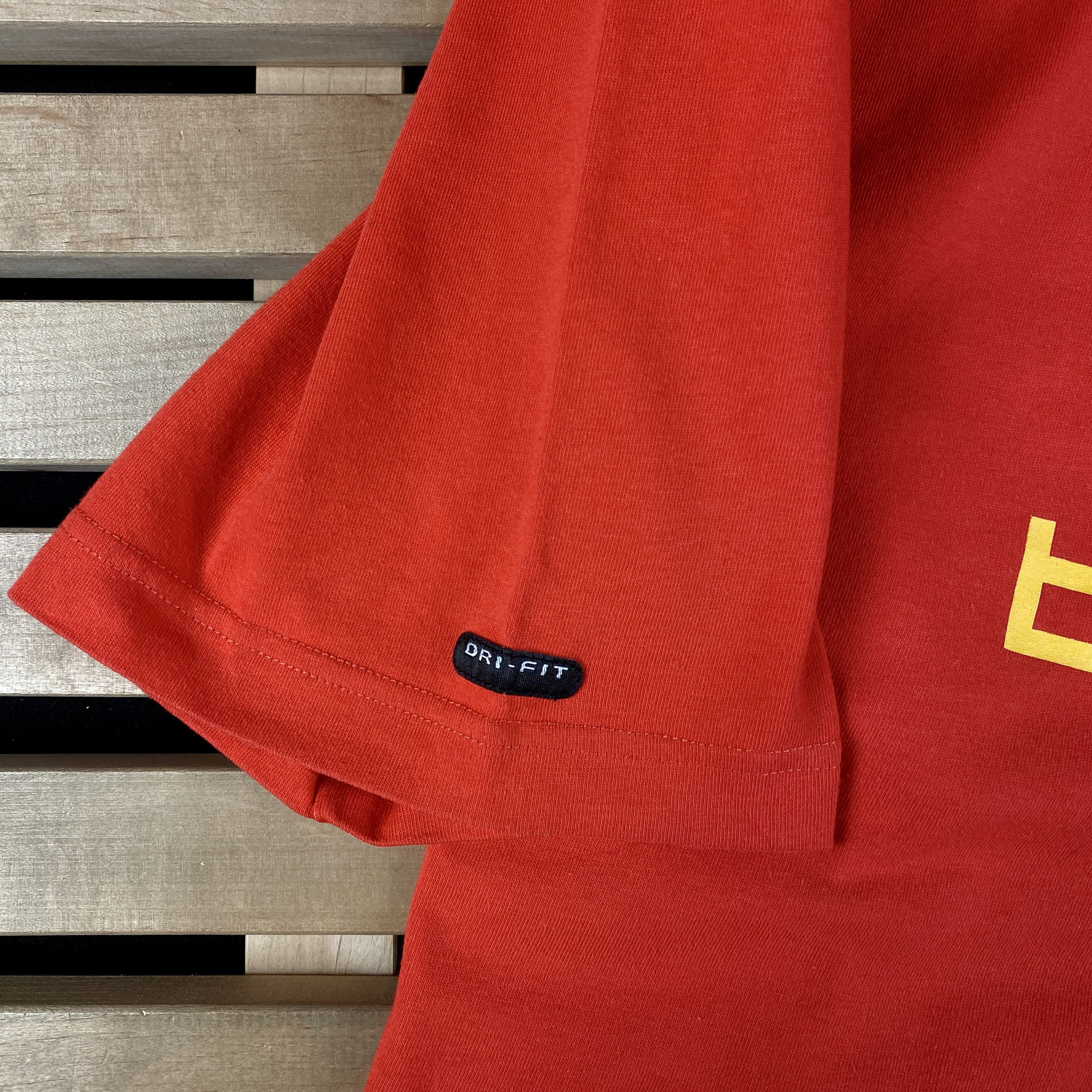 Nike × Vintage Mens T-Shirt Short Sleeve Nike Belgium Vintage Size XXL Size US XXL / EU 58 / 5 - 6 Thumbnail