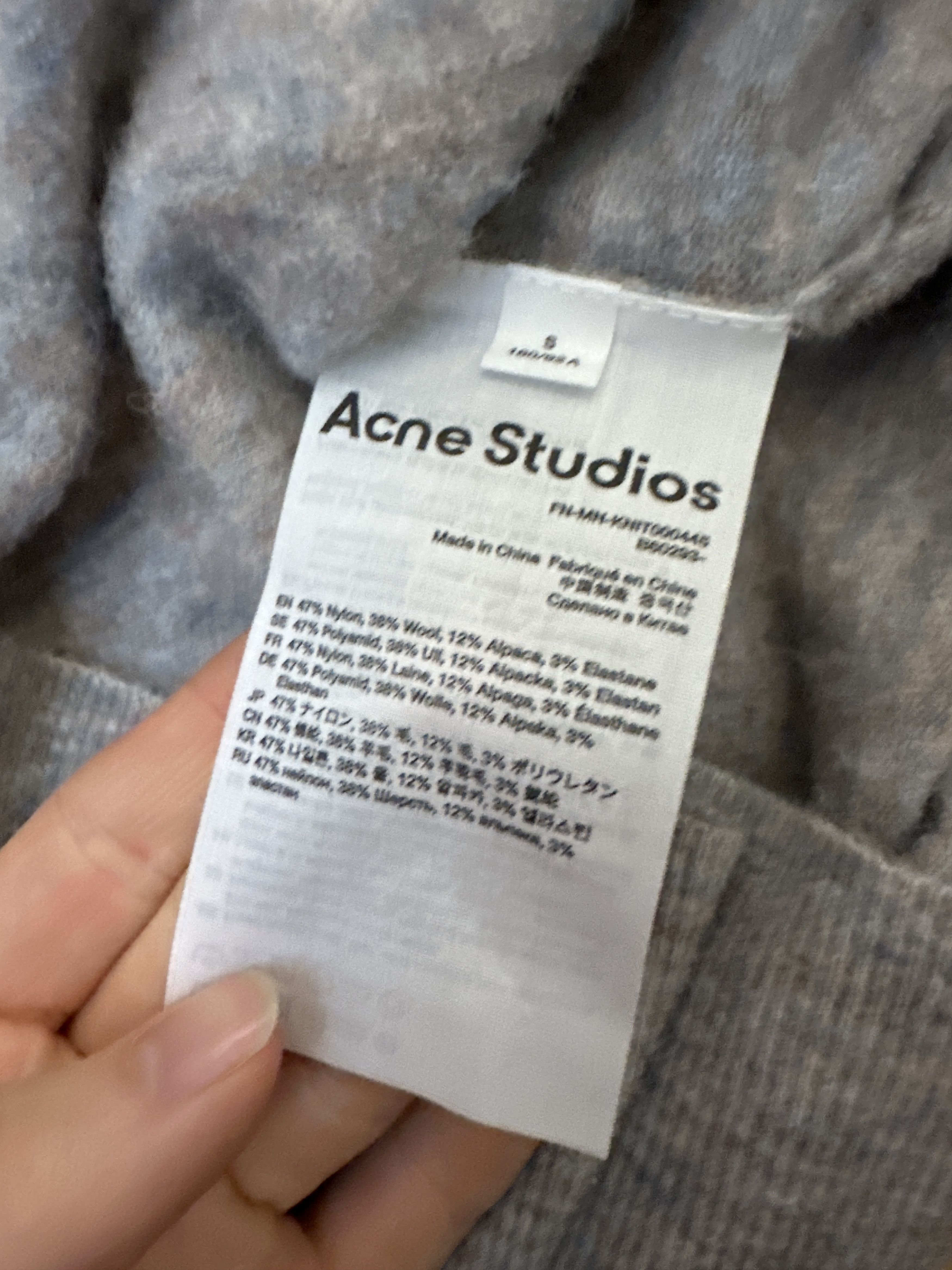 Acne Studios Acne Studios Knit Wool/Alpaca Sweater Size US M / EU 48-50 / 2 - 4 Thumbnail
