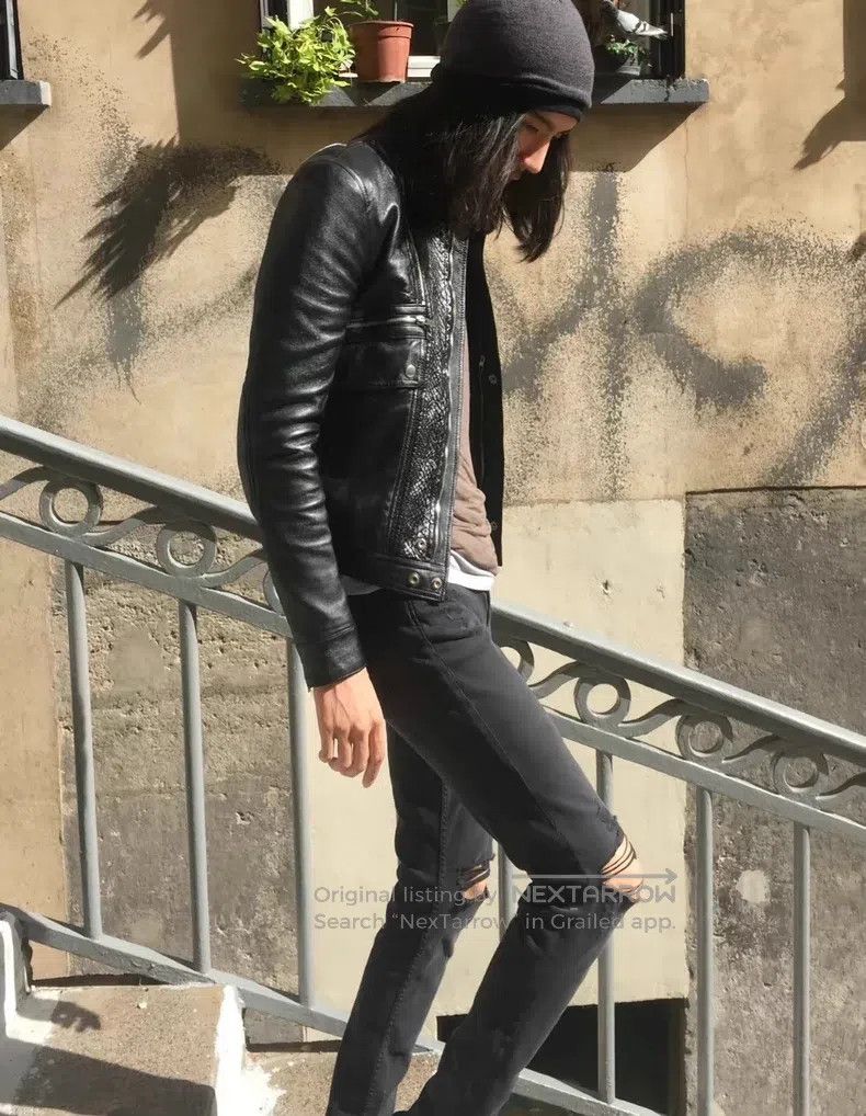 Saint Laurent Paris Saint Laurent Paris Black distressed denim jeans Size US 28 / EU 44 - 7 Thumbnail