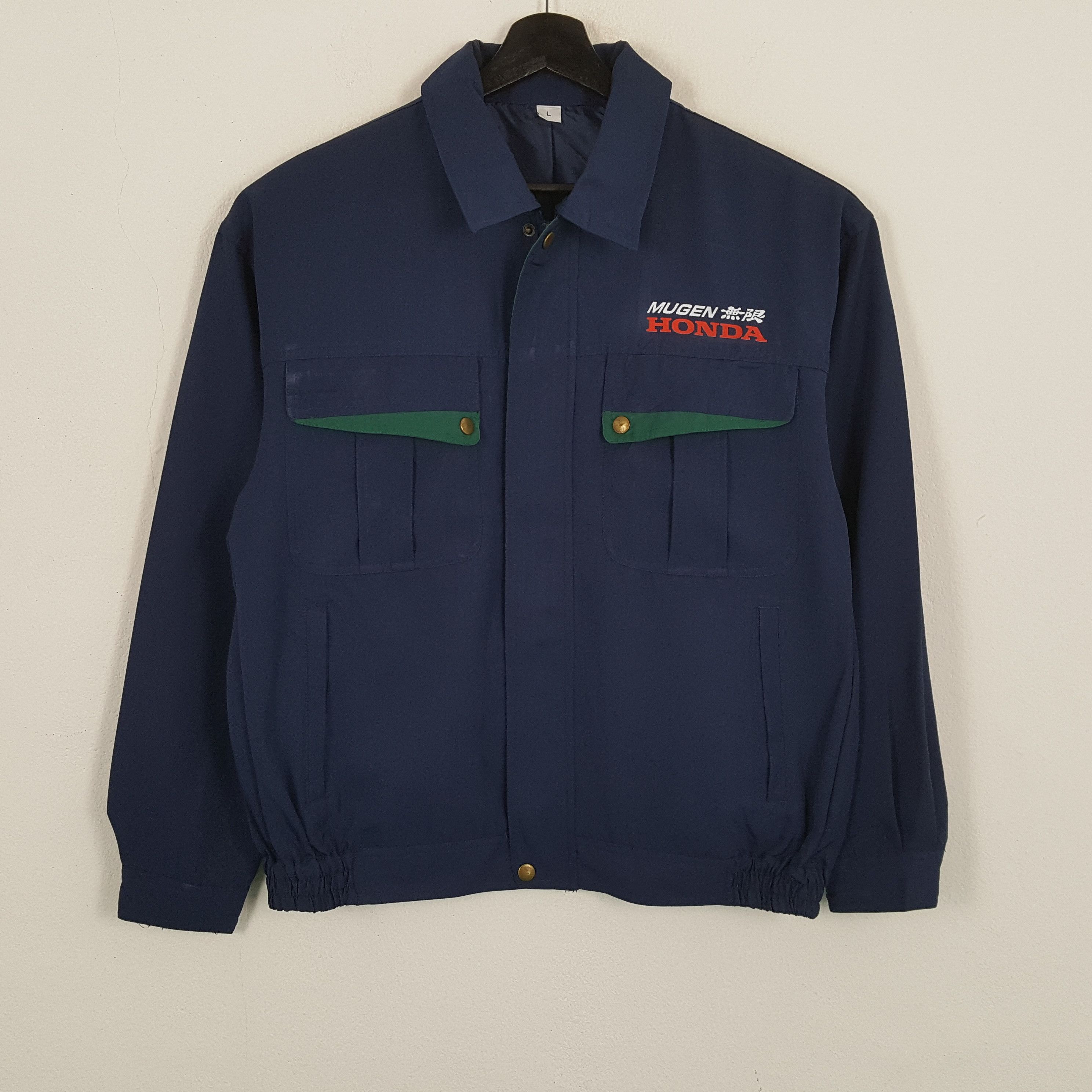 Japanese Brand × Vintage MUGEN HONDA Japanese Motorsports Custom Art Jacket Size US M / EU 48-50 / 2 - 3 Thumbnail