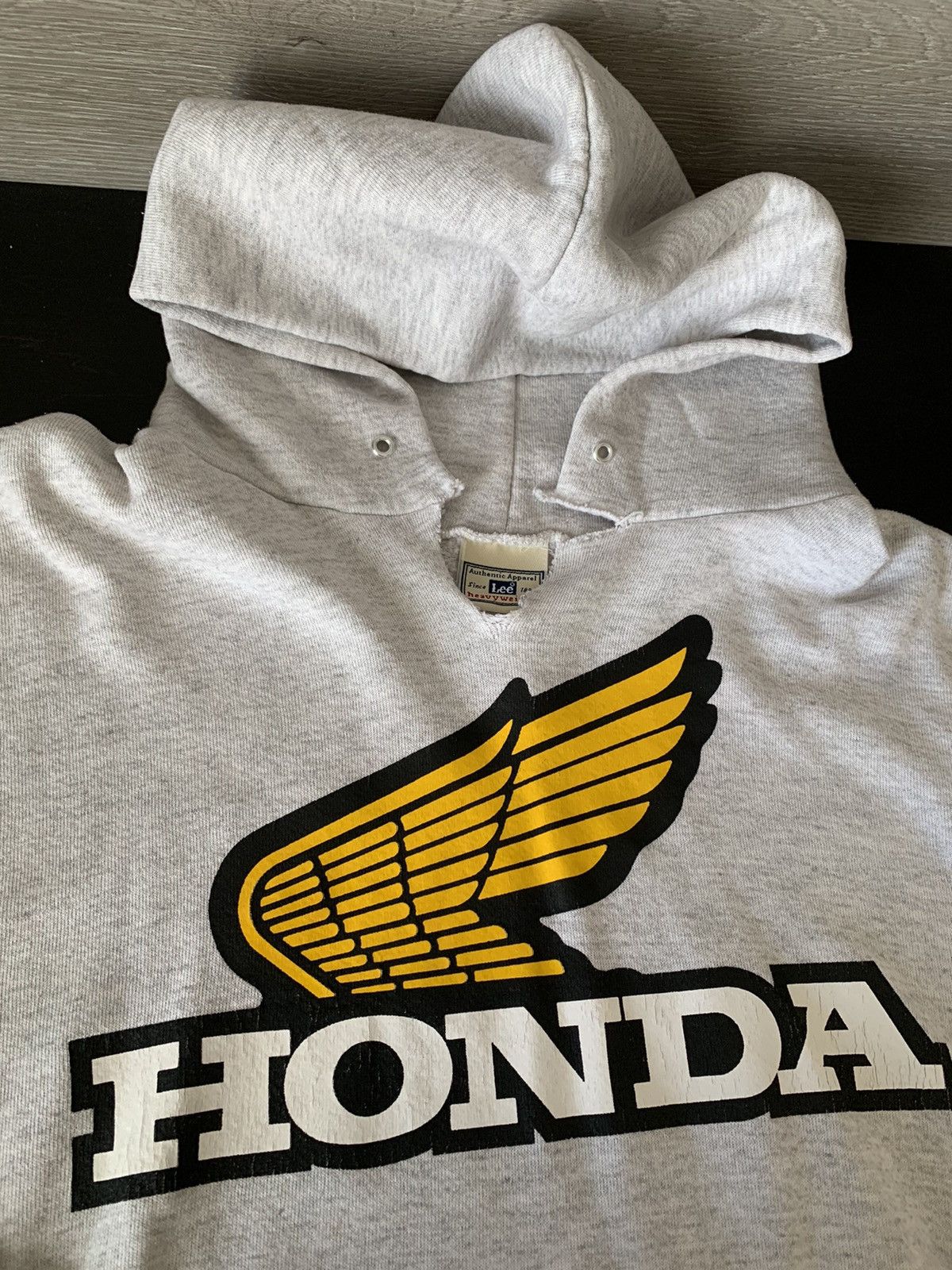 Honda × Vintage Vintage Cut-Collar Honda Hoodie Size US L / EU 52-54 / 3 - 2 Thumbnail