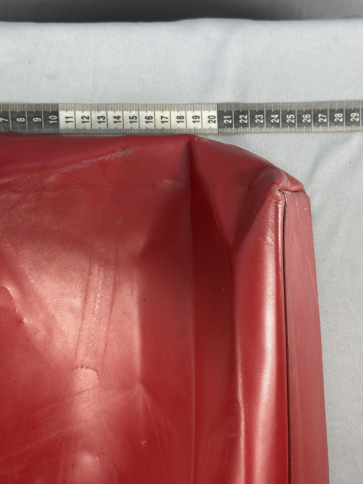 Prada Prada Symbol Red Tote Bag Size ONE SIZE - 16 Thumbnail