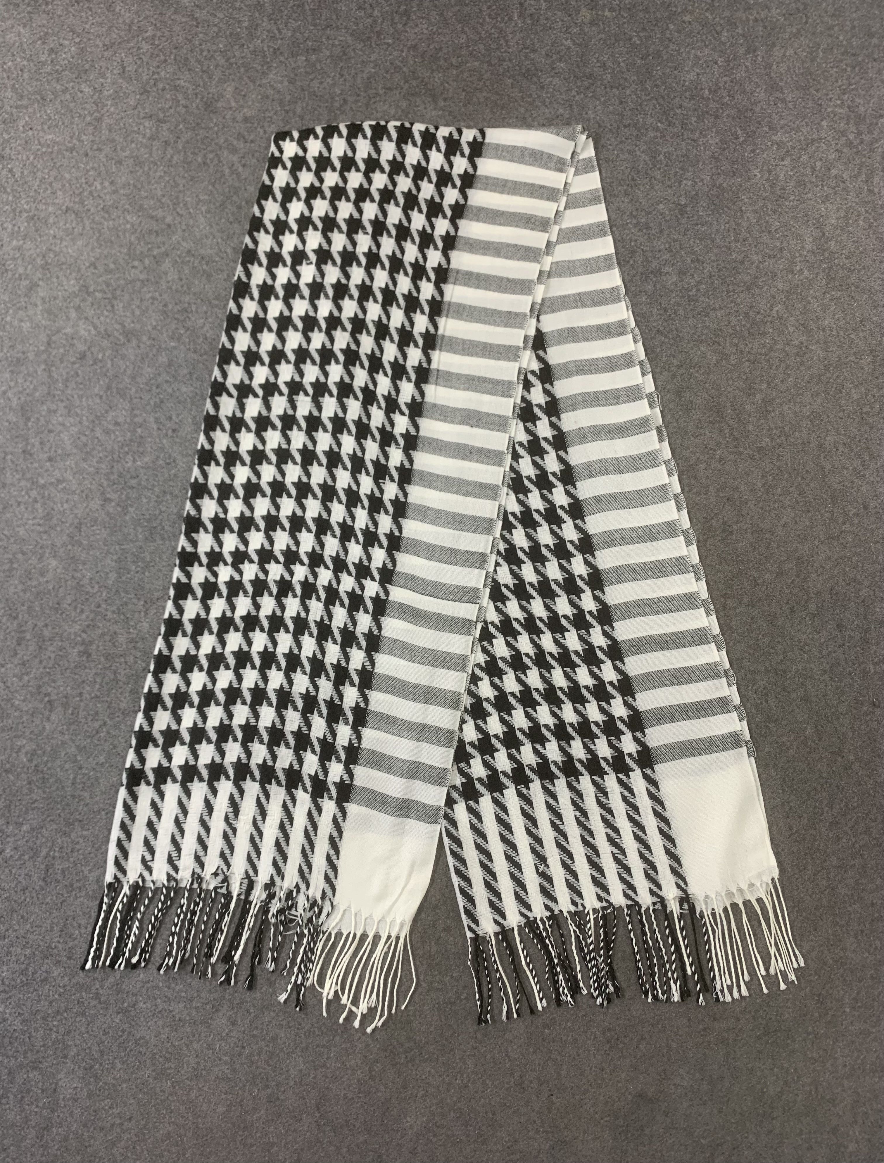 Michel Klein Michel Klein Scarf Wool Muffler Neck Wrap BL9283 Size ONE SIZE - 4 Thumbnail