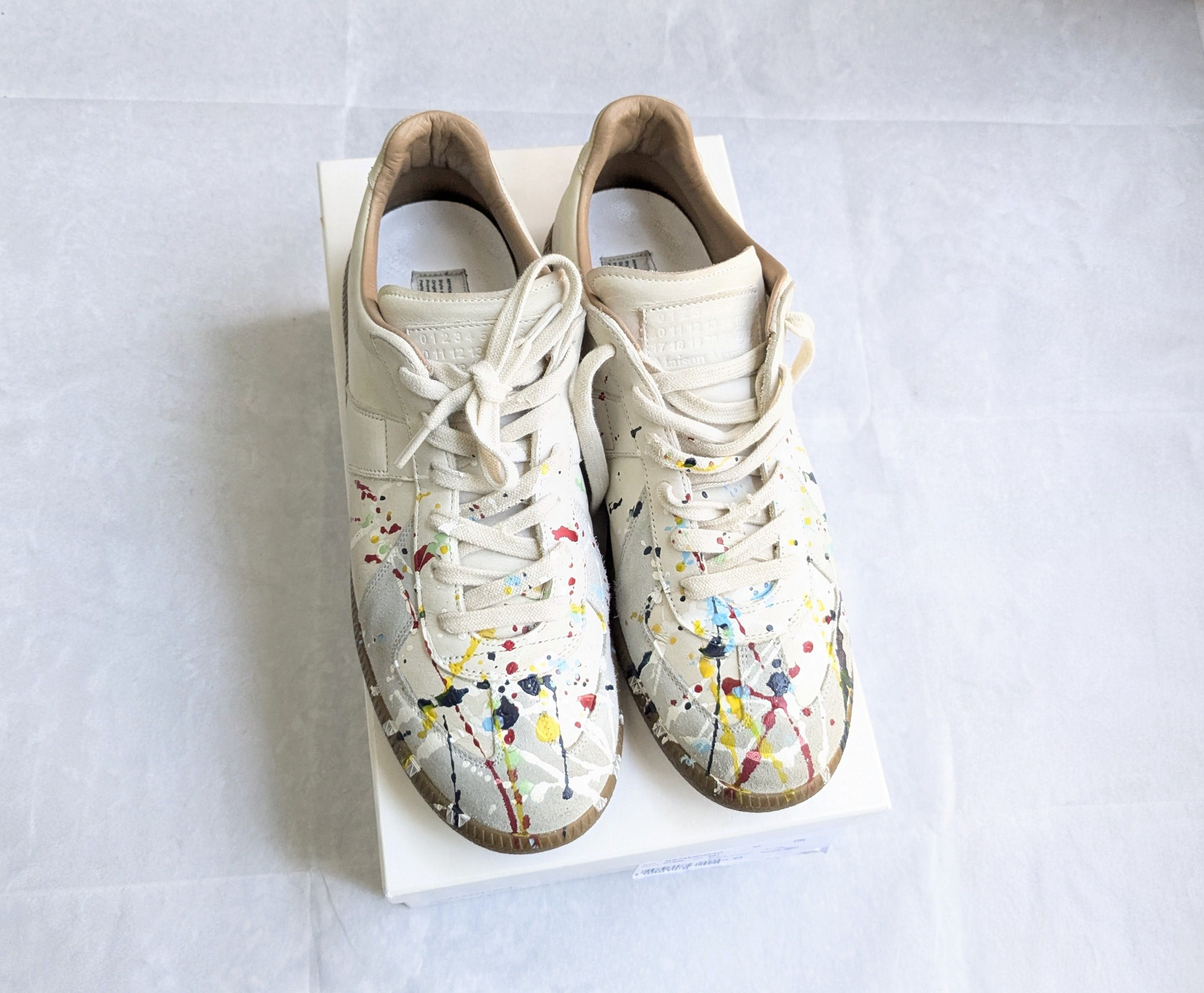Maison Margiela Maison Margiela Paint Splatter Replicas Size US 10 / EU 43 - 2 Thumbnail