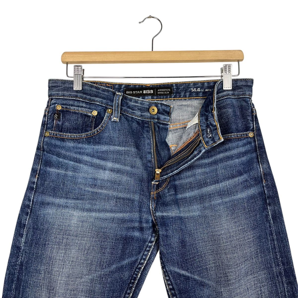 Big Star Vintage Big Star Selvedge Denim Jeans Size US 30 / EU 46 - 15 Thumbnail