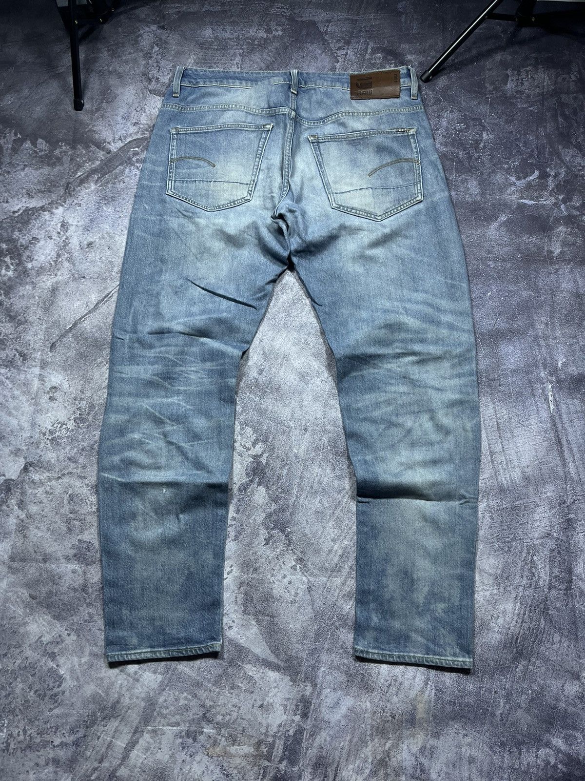 G-Star G-Star RAW Jeans Denim Vintage Streetwear Y2K Pashanim Size US 33 - 1 Thumbnail