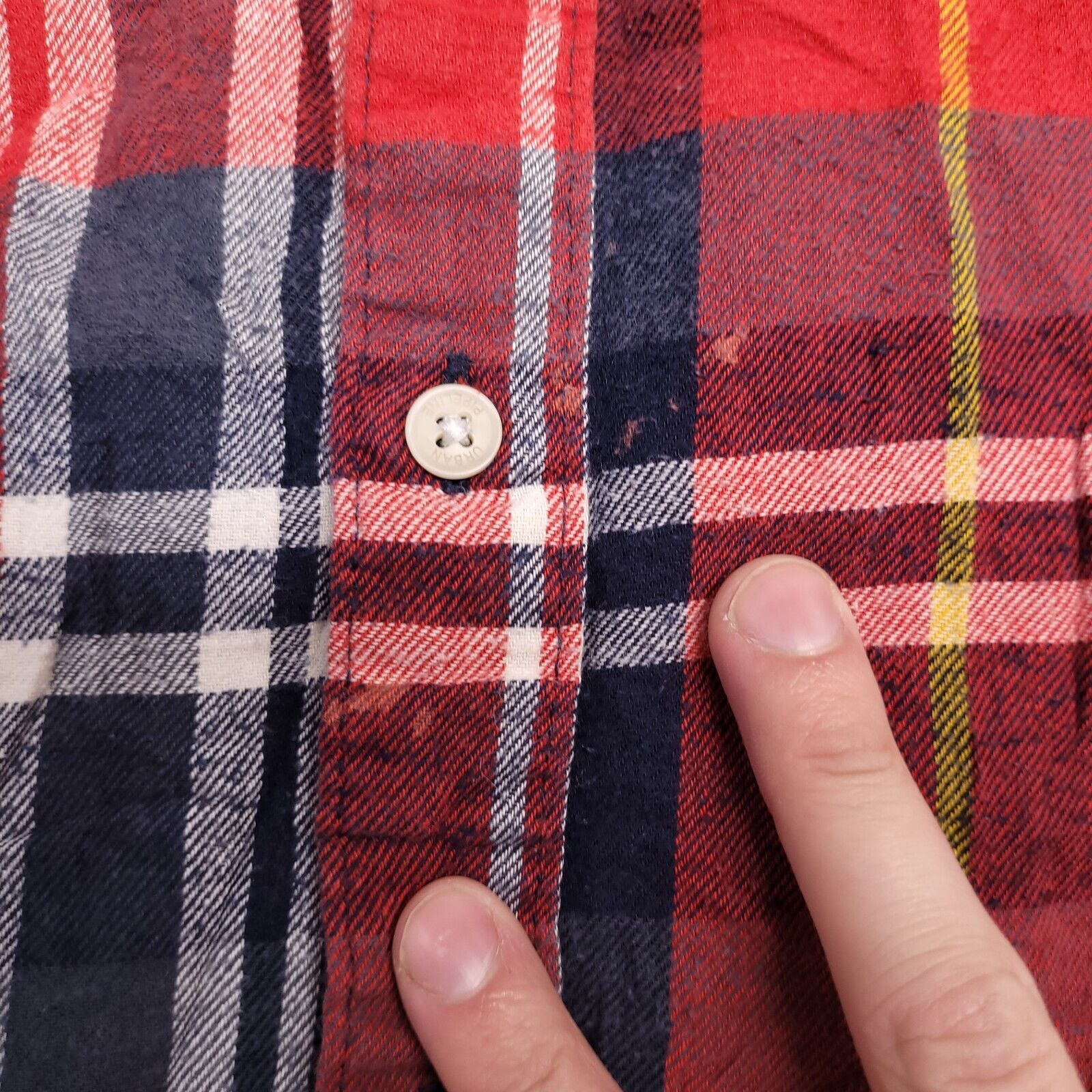 Urban Pipeline Urban Pipeline Madras Flannel Button Shirt Mens Size S Red Size US S / EU 44-46 / 1 - 4 Thumbnail