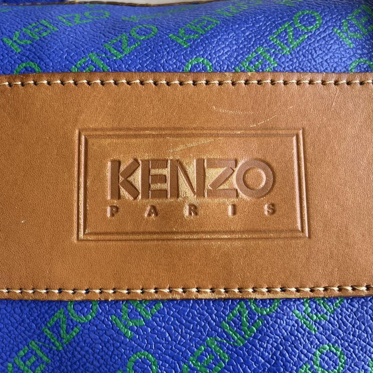 Kenzo Vintage Kenzo Paris Full Print Shoulder Bag Size ONE SIZE - 17 Thumbnail