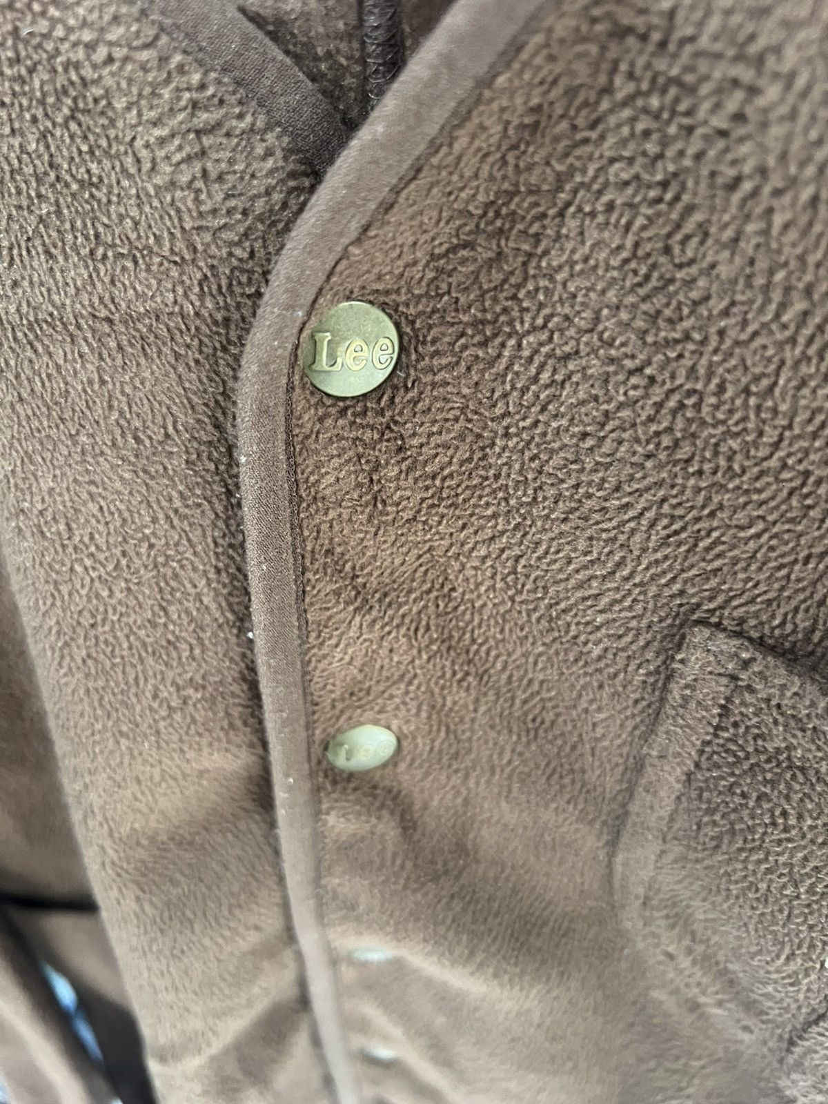 Lee 🔥Lee Union Made Cropped Button Fleece Jacket Size US S / EU 44-46 / 1 - 11 Thumbnail