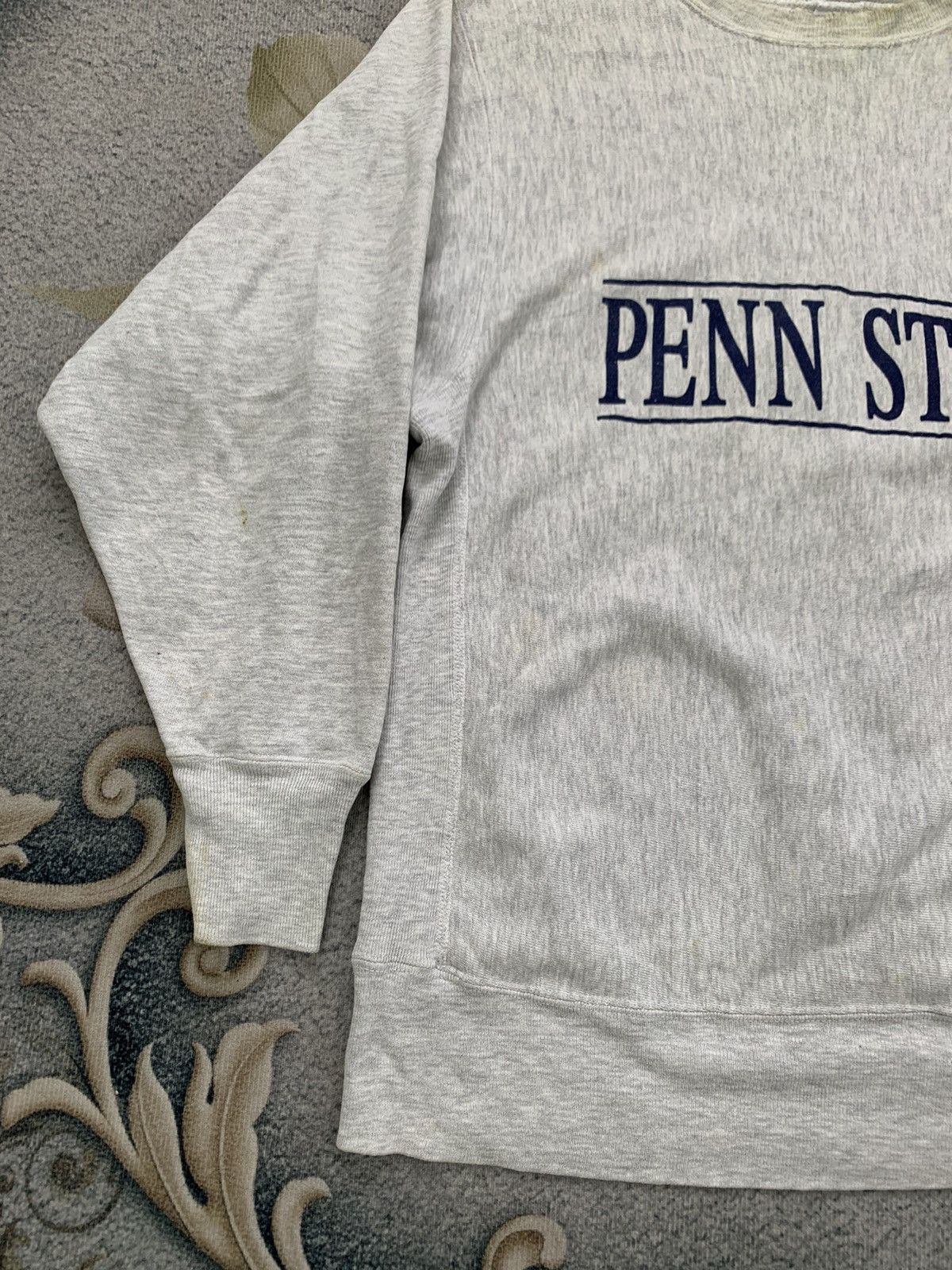 Champion × Vintage Vtg 90s Champion Reverse Weave PENN STATE Sweatshirt Size US XL / EU 56 / 4 - 2 Thumbnail